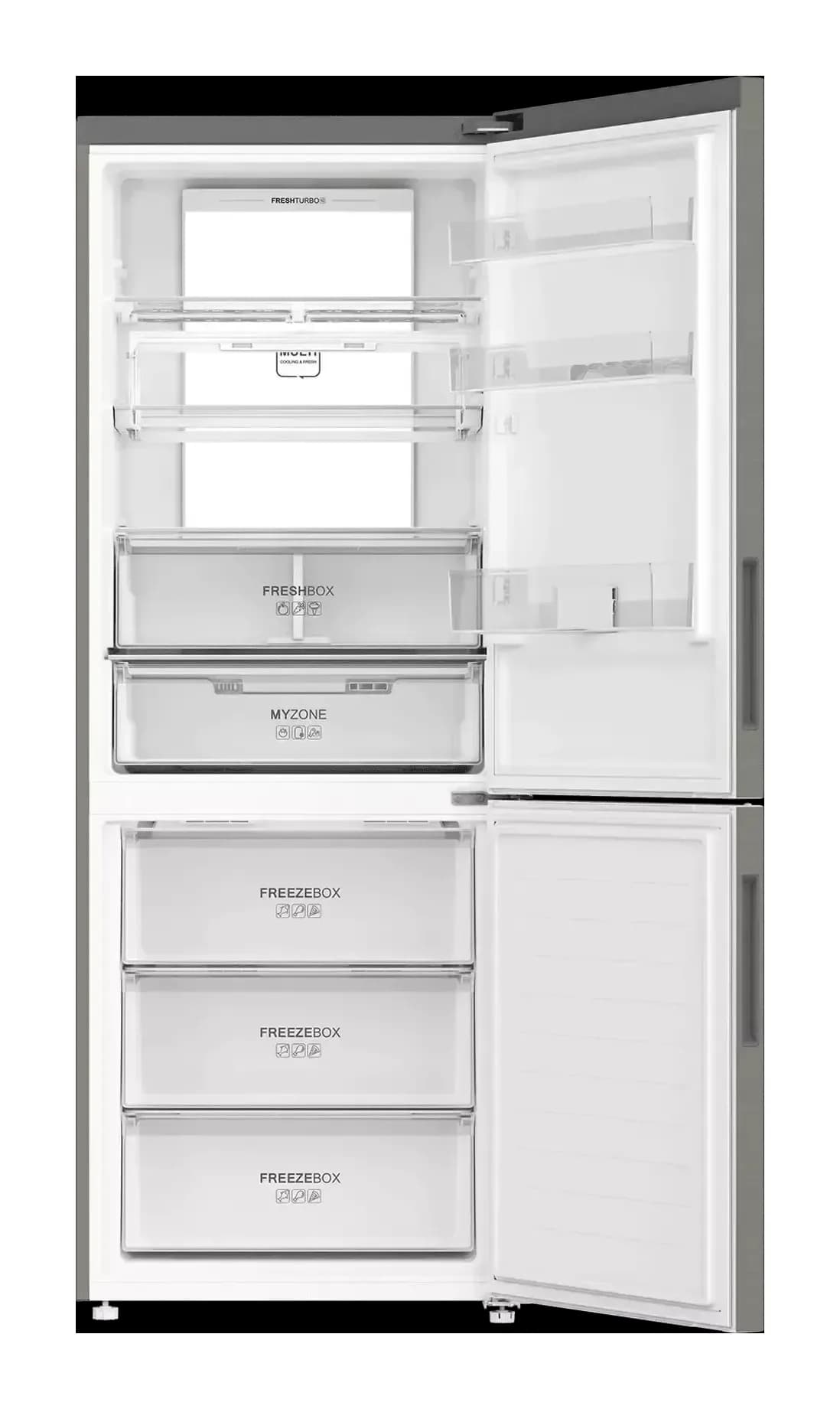 Холодильник с морозильником Haier C4F744CMGU1