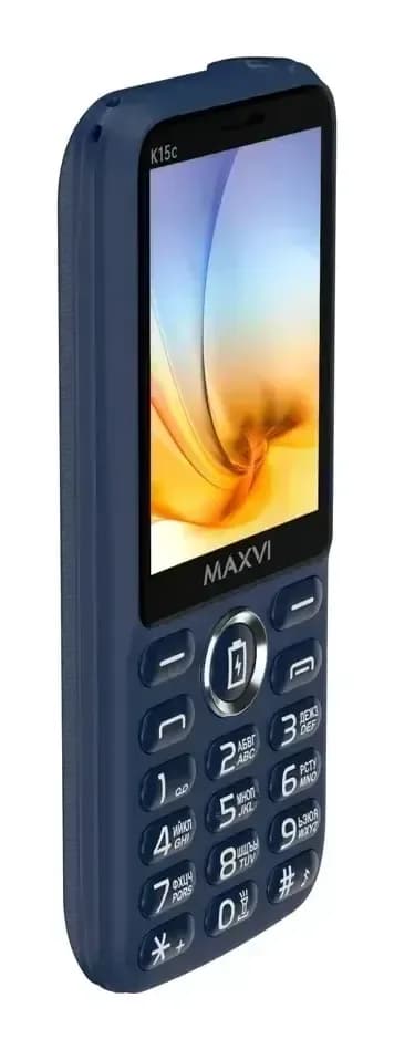 Мобильный телефон Maxvi K15c (синий)