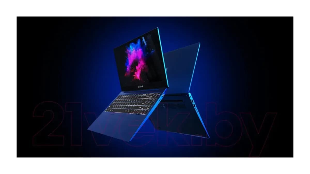 Ноутбук Horizont H-Book 15 MAK4 T32E3W / 4810443003676 Windows 11 Home (синий)