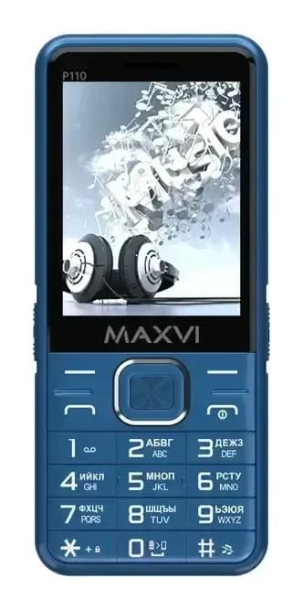 Мобильный телефон Maxvi P110 (маренго)