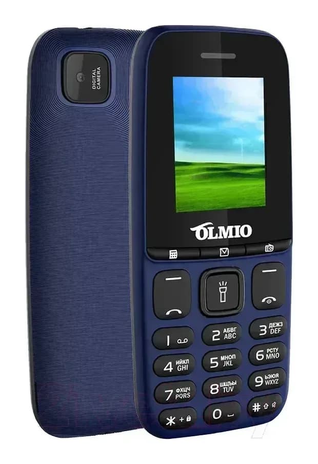 Мобильный телефон Olmio A15 / 043768 (синий)