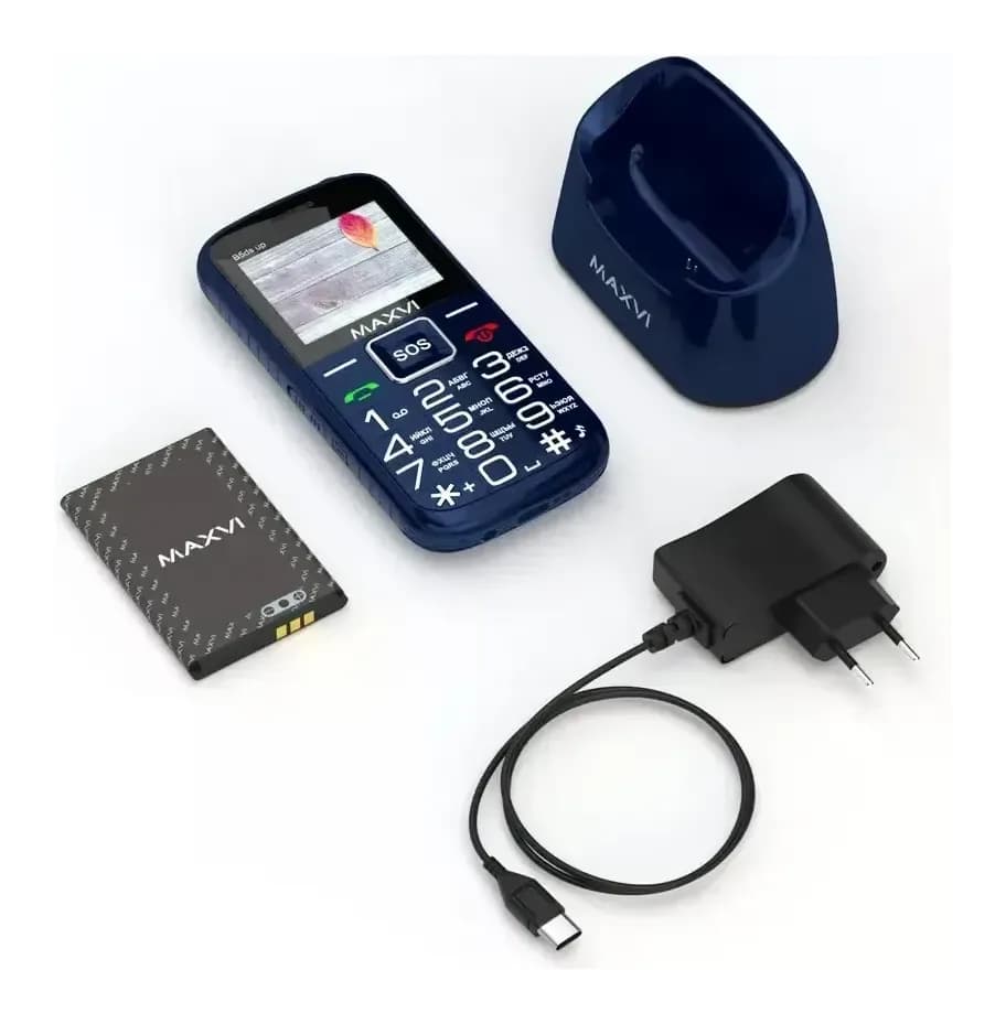 Мобильный телефон Maxvi B5ds up (синий)
