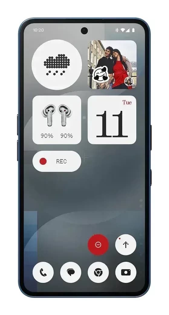 Смартфон Nothing Phone 3А 12GB/256GB (синий)