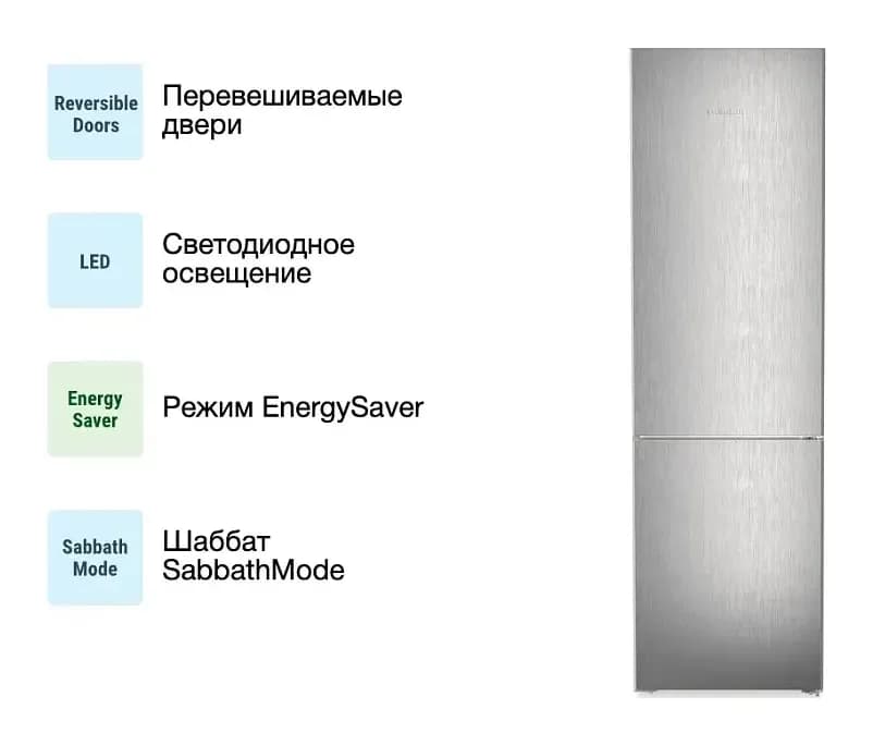 Холодильник с морозильником Liebherr CBNsfc 57vi