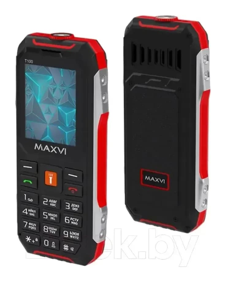 Мобильный телефон Maxvi T100 (красный)