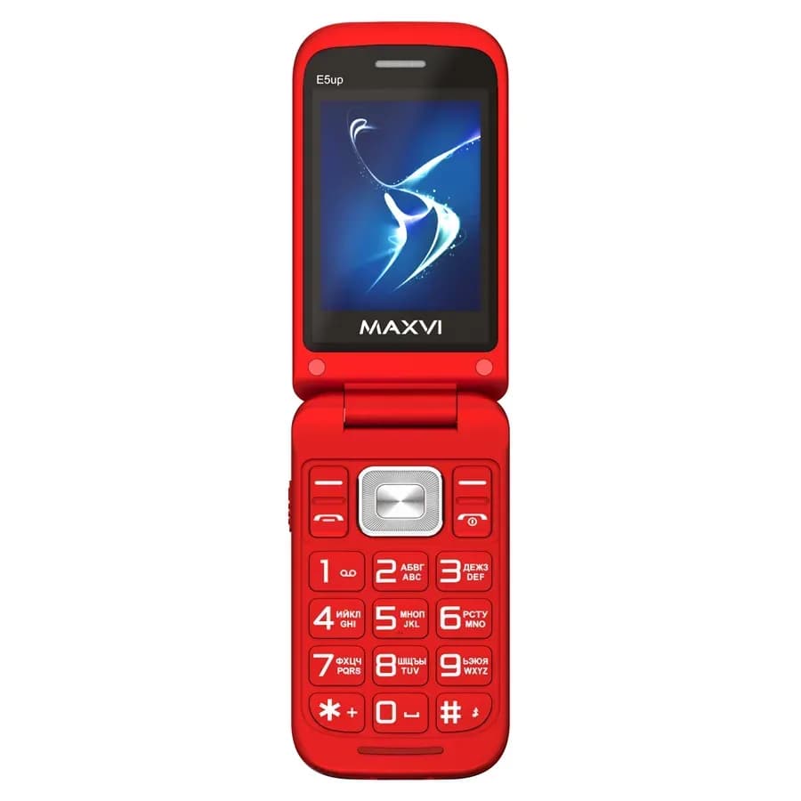 Мобильный телефон Maxvi E 5 up (красный)