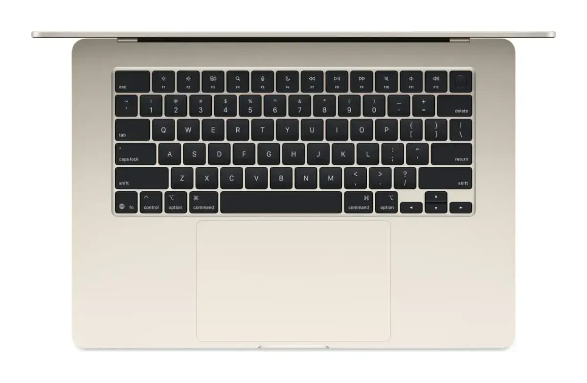 Ноутбук Apple MacBook Air 15" M4 2025 24GB/512GB / MC6K4 A3241 (Starlight)