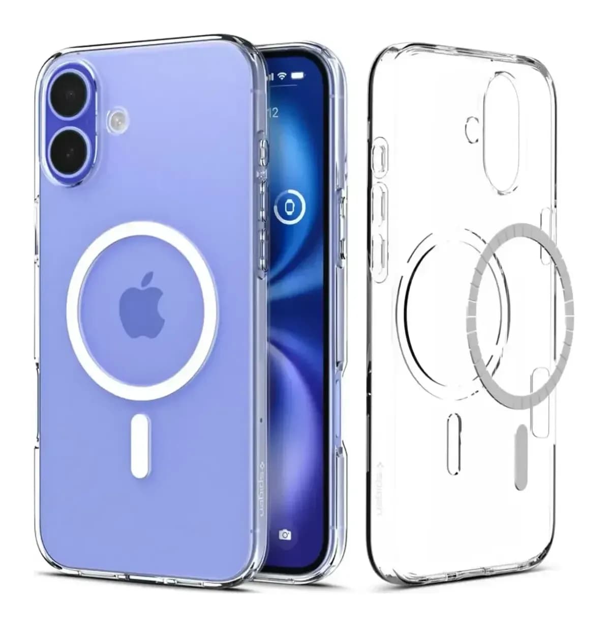 Чехол-накладка Spigen Liquid Crystal Mag Magsafe для iPhone 16 / ACS08390 (Clear)