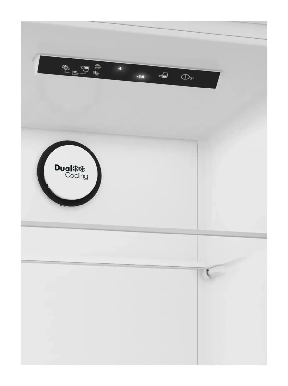 Холодильник с морозильником Beko B3RCNK403HW