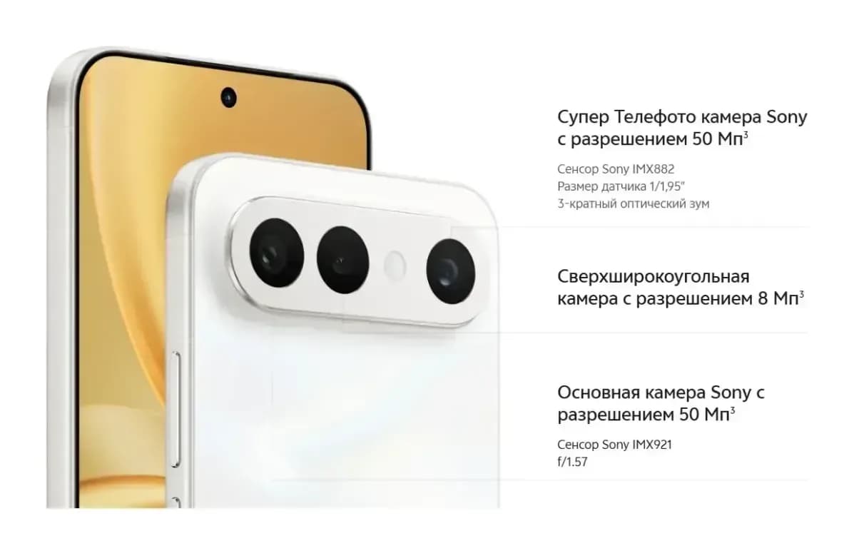 Смартфон Vivo X300FE 5G 12GB/256GB (графитовый/черный)