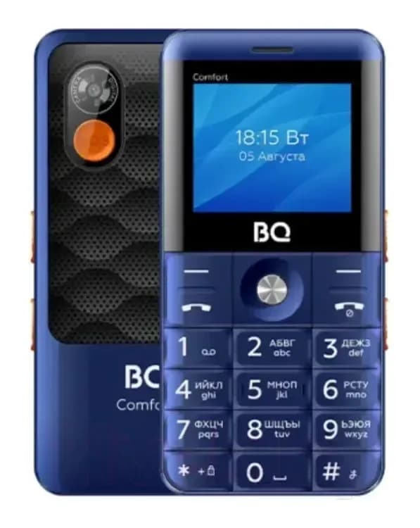 Мобильный телефон BQ BQ-2006 Comfort (синий/черный)