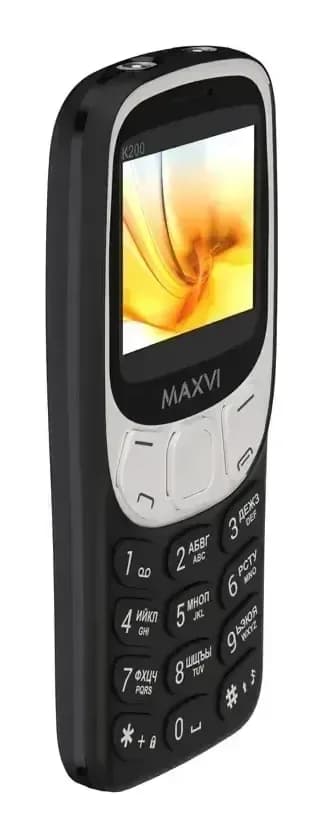 Мобильный телефон Maxvi K200 (черный)