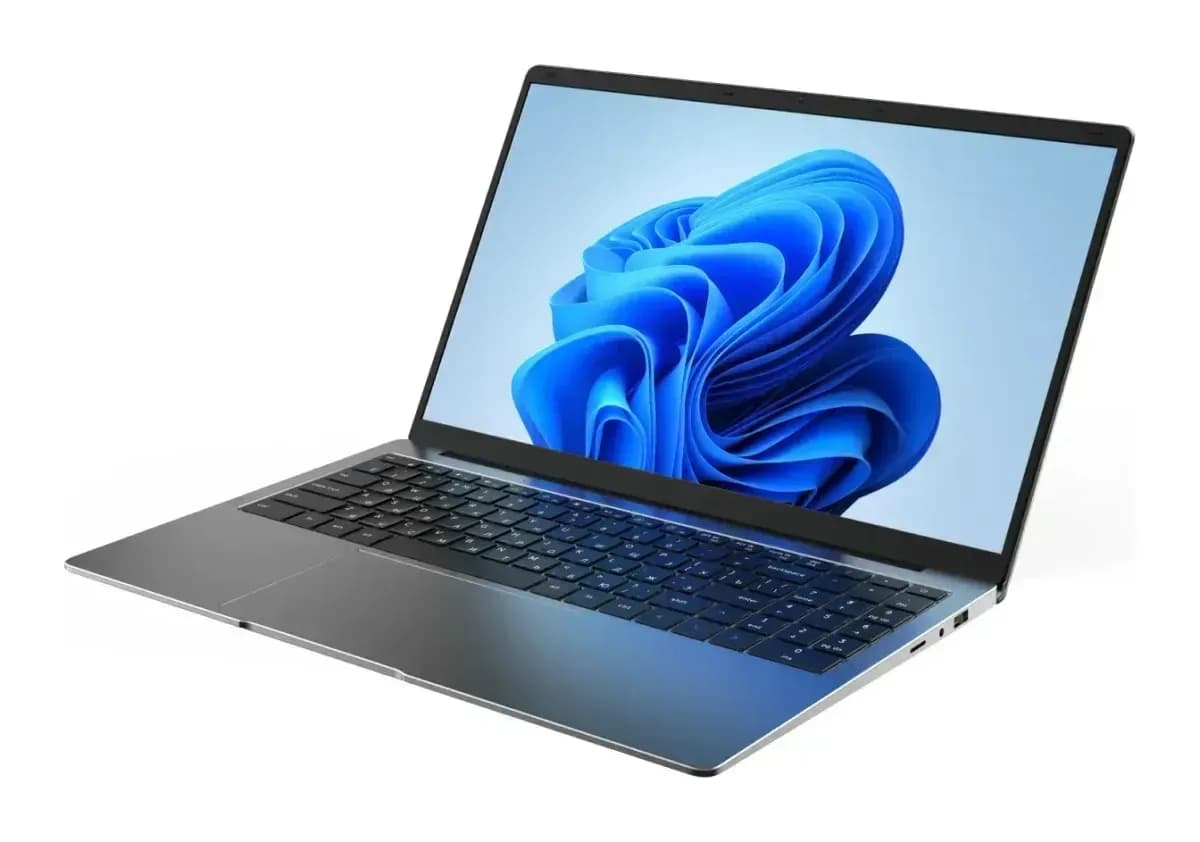 Ноутбук ZEON FlexiBook 15.6/N4000/12/512 Windows 11 Pro (Gray)