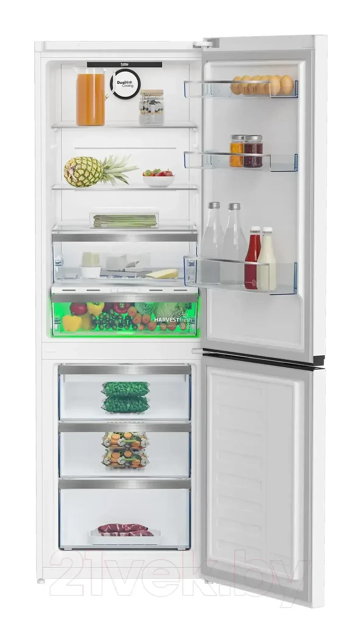 Холодильник с морозильником Beko B5RCNK363ZW