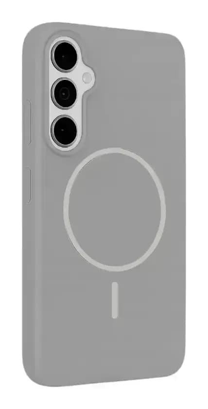 Чехол-накладка Bingo Silicone Magnetic для Samsung S25+ (серый)