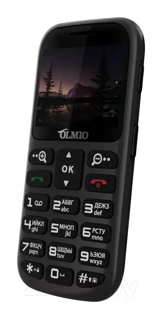 Мобильный телефон Olmio C37 (черный)