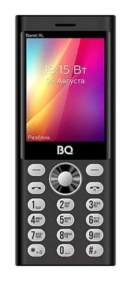 Мобильный телефон BQ 2832 Barrel XL (Black/Silver)