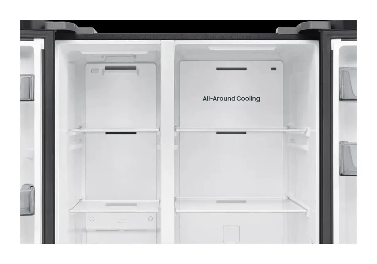 Холодильник с морозильником Samsung RS70F65Q1FWR