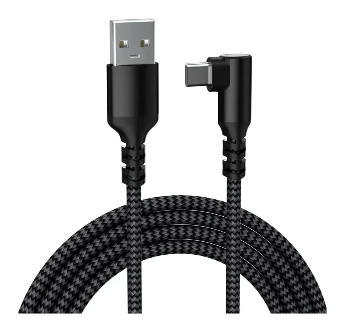 Зарядный кабель BreezyTech SL005 USB to Type-C (2м, черный)