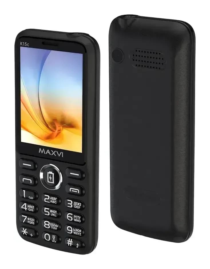 Мобильный телефон Maxvi K15c (черный)