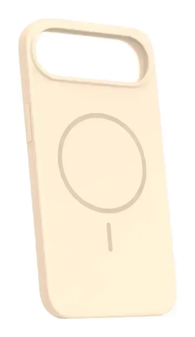 Чехол-накладка Bingo Silicone Magnetic для Apple iPhone 17 Air (пудровый)