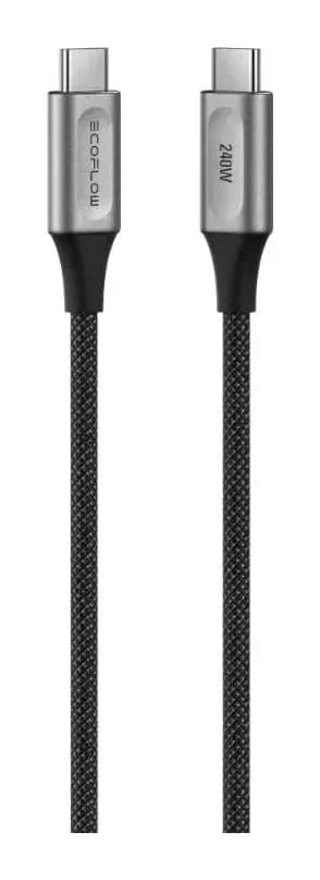 Зарядный кабель EcoFlow Rapid Pro USB-C — USB-C / 5021204005 (240 Вт, нейлоновый)