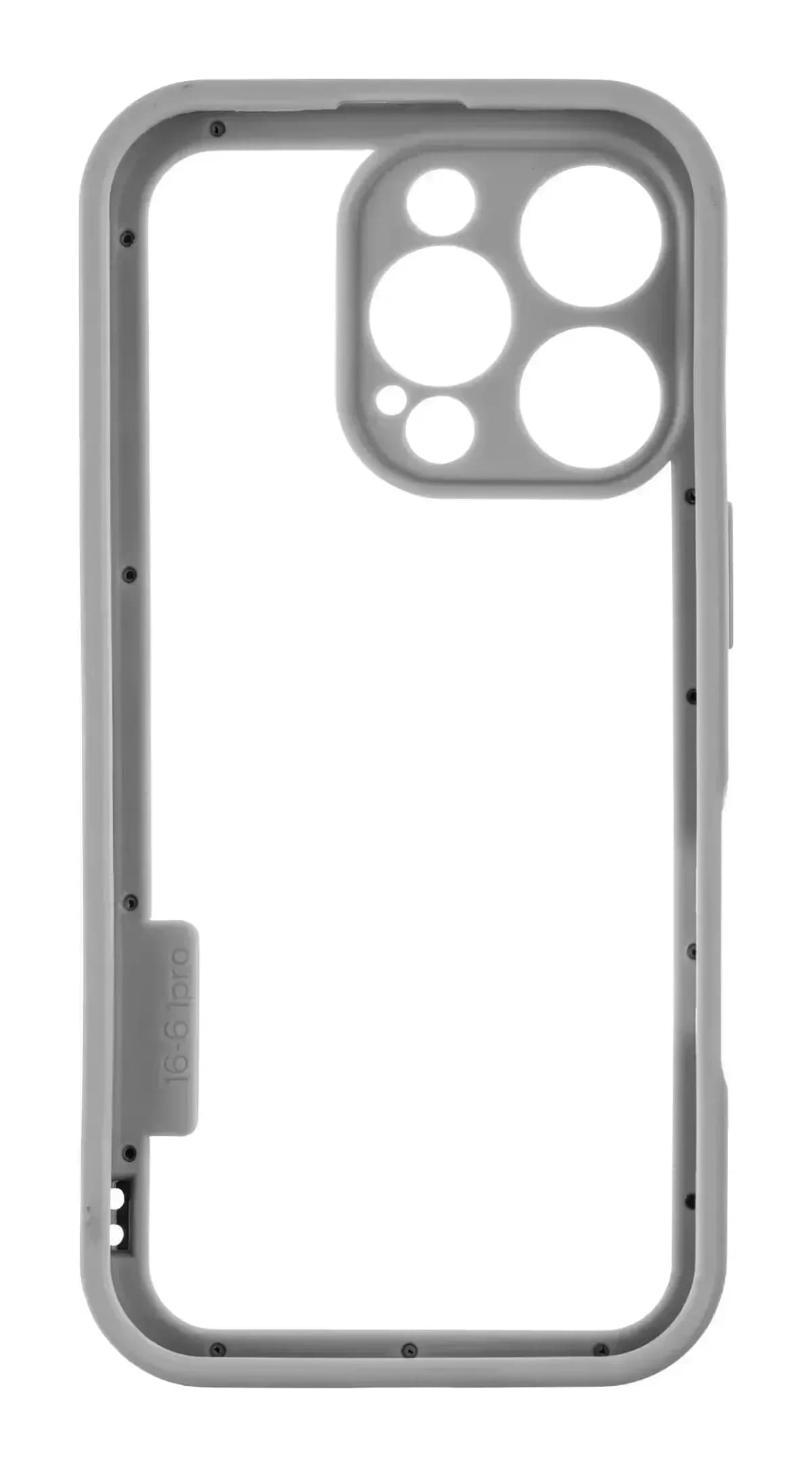 Чехол-накладка G-Case Для iPhone 16 Pro / 6601110764G (черный/черный)