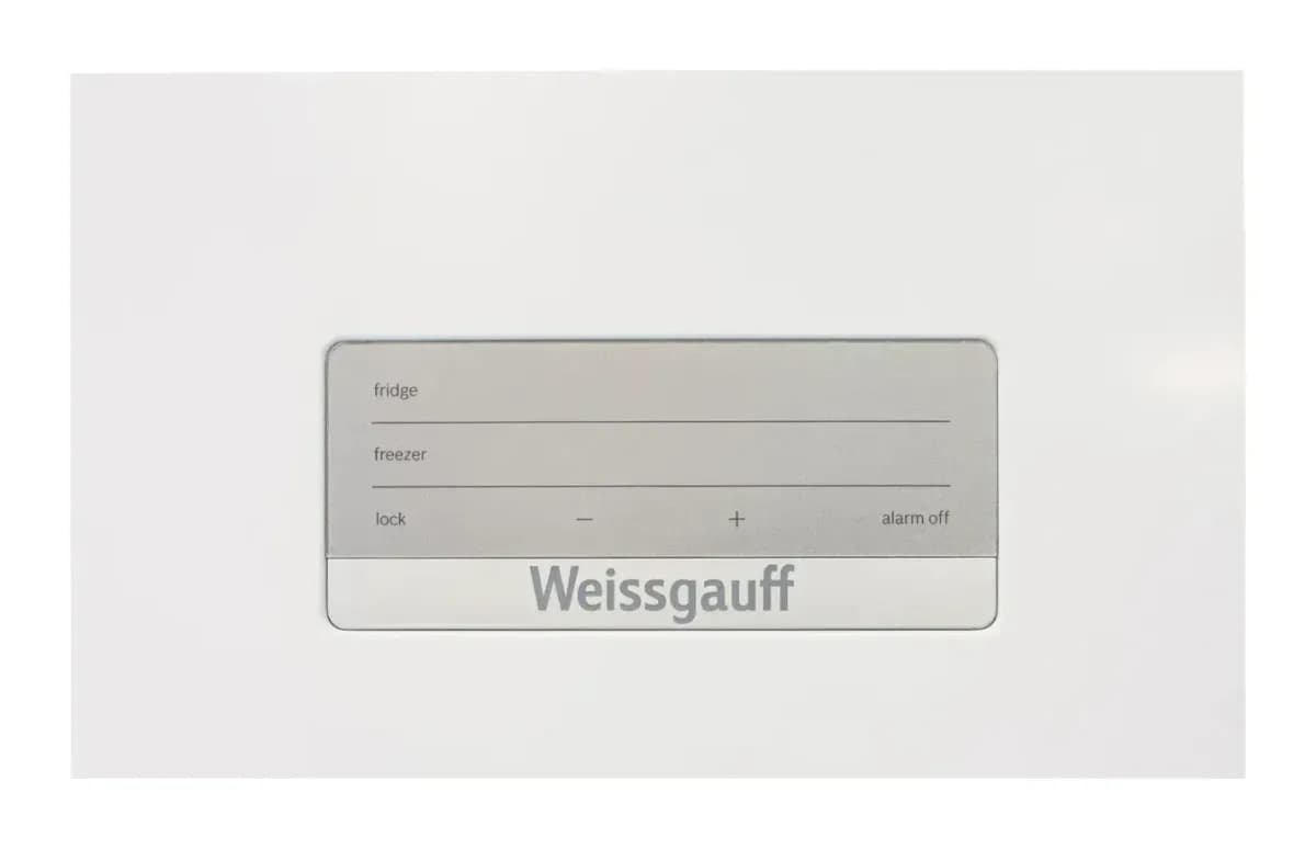 Холодильник с морозильником Weissgauff CBN2WB1W2