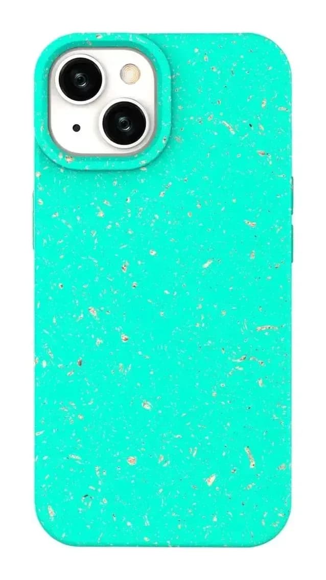 Чехол-накладка Case Recycle для iPhone 14 (мятный матовый)