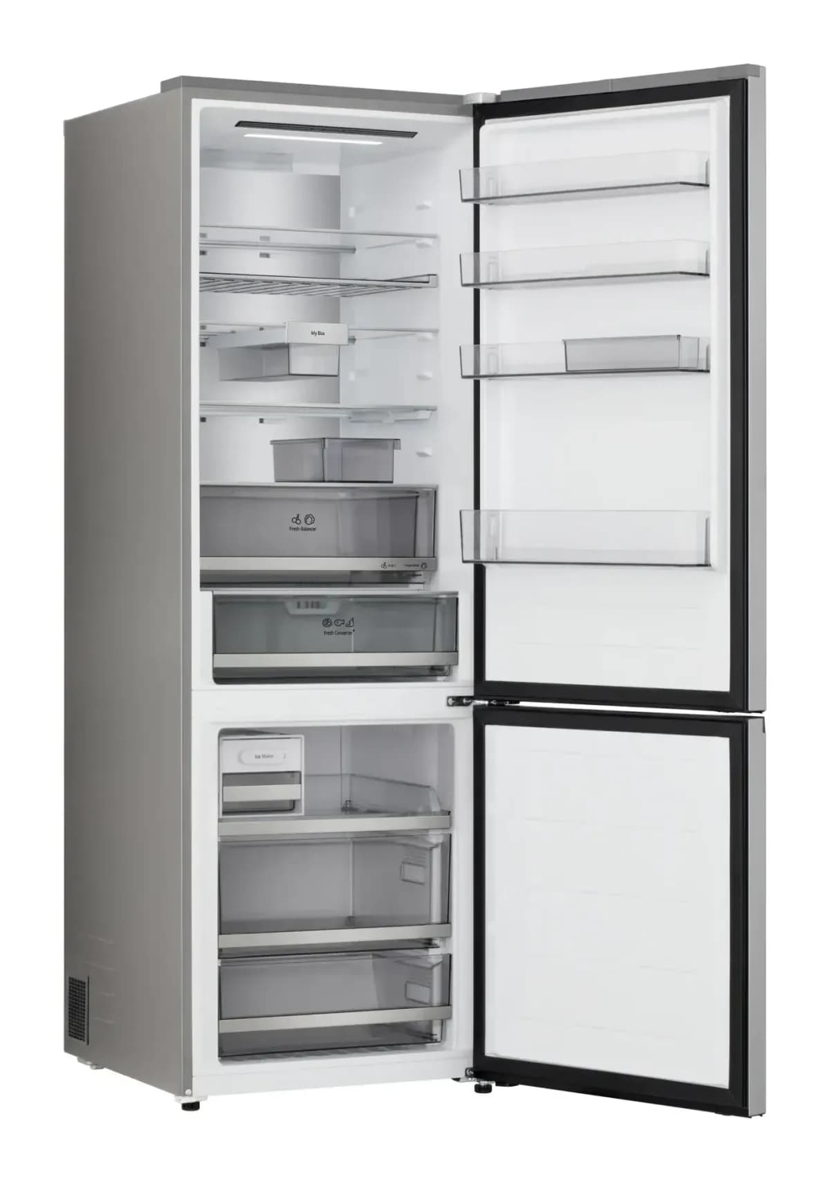 Холодильник с морозильником LG GC-B640FMKM