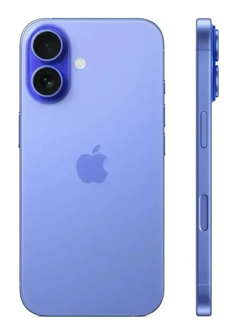 Смартфон Apple iPhone 16 128GB (ультрамарин)
