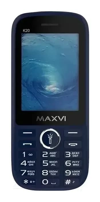 Мобильный телефон Maxvi K20 (синий)