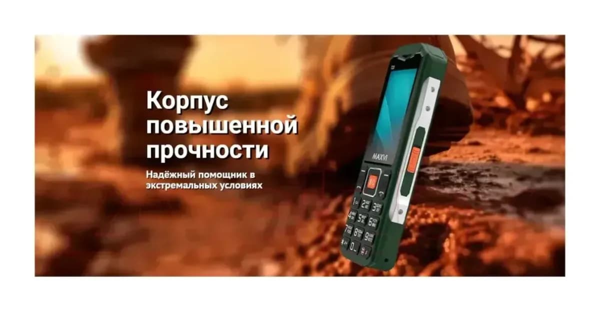 Мобильный телефон Maxvi T20 (черный)