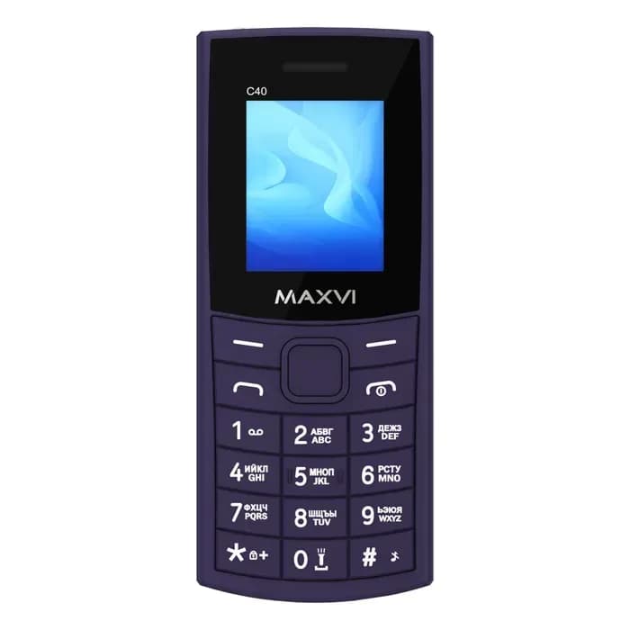 Мобильный телефон Maxvi C40 (фиолетовый)