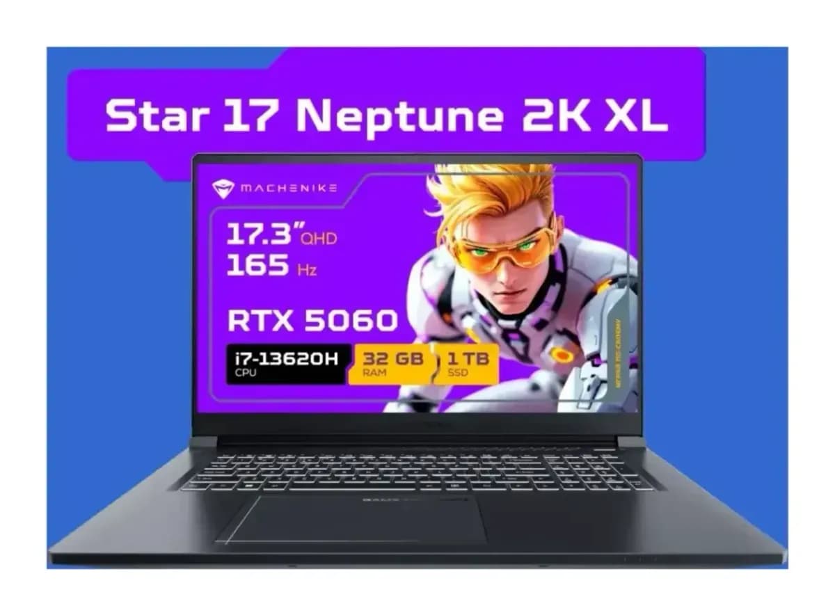 Игровой ноутбук Machenike Star 17 Neptune 2K XL JJ00GT00JRU без ОС
