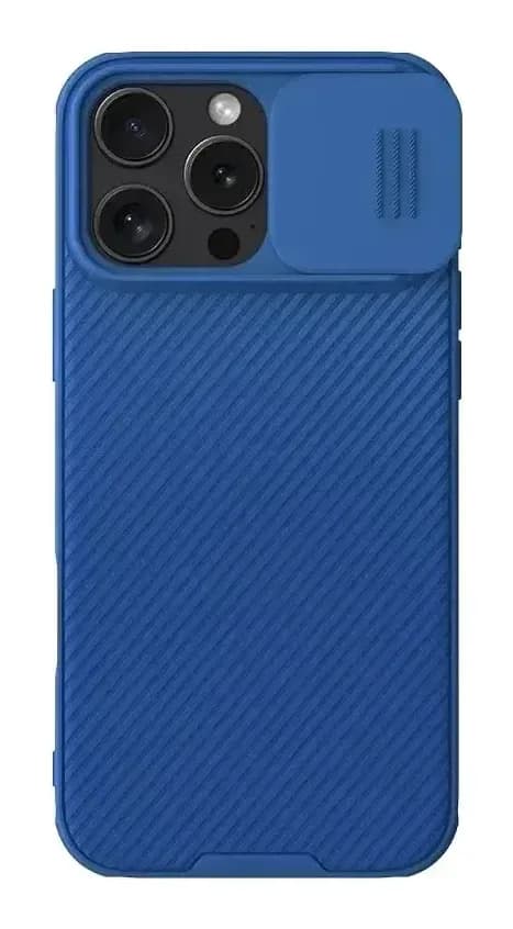 Чехол-накладка Nillkin CamShield Pro для iPhone 16 Pro Max (синий)