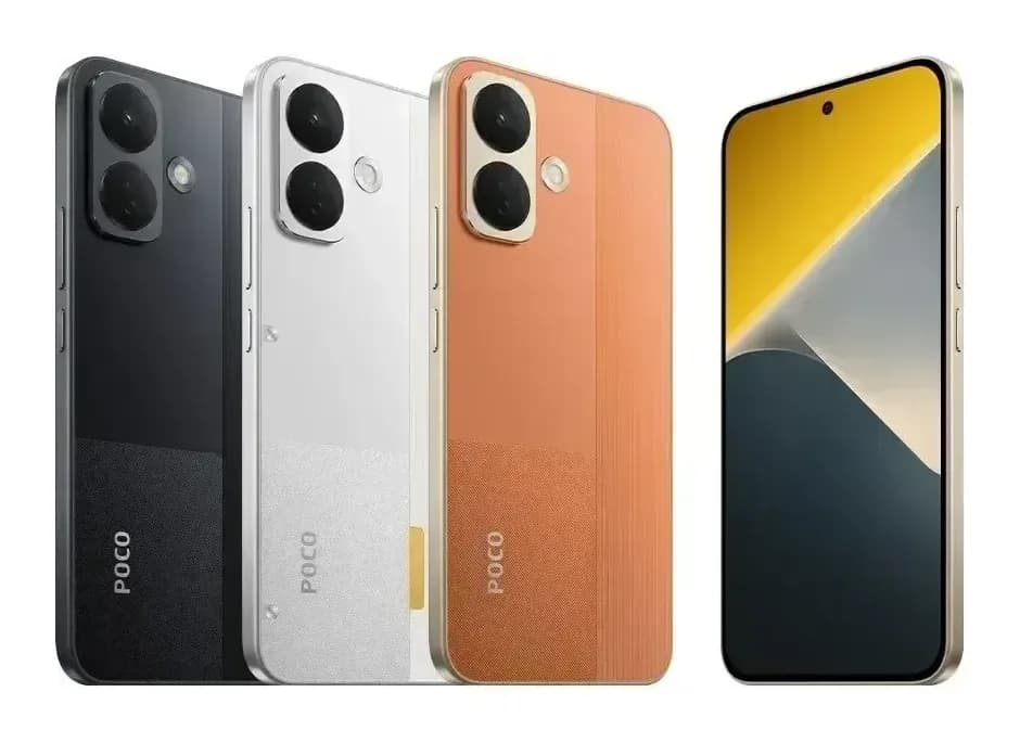 Смартфон POCO X8 8GB/256GB (оранжевый)