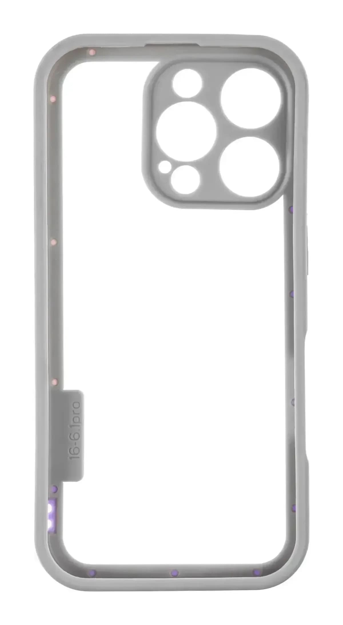 Чехол-накладка G-Case Для iPhone 16 Pro / 6601110764A (фиолетовый/розовый)