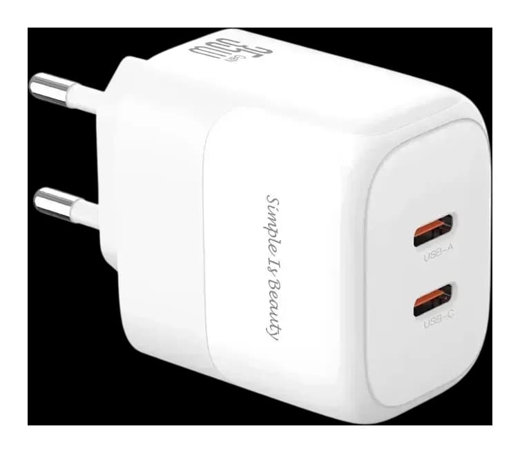 Адаптер питания сетевой XO C35W 2USB-C L140
