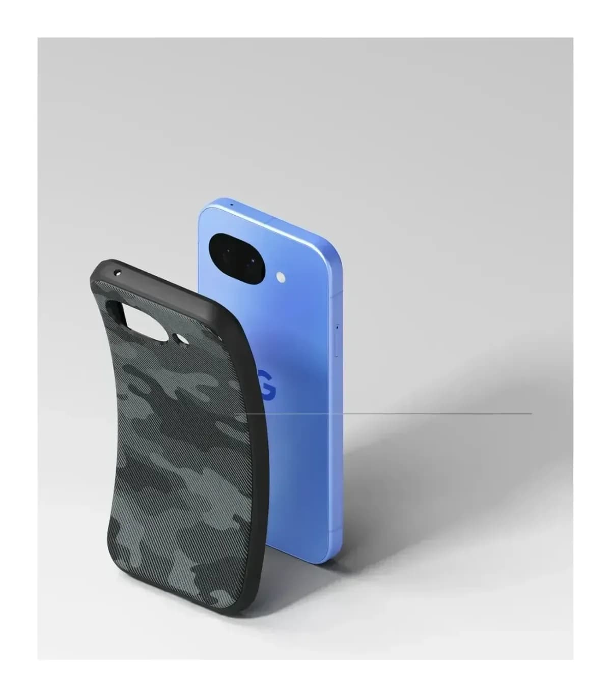 Чехол-накладка Ringke Onyx для Pixel 10a (Camo Black)