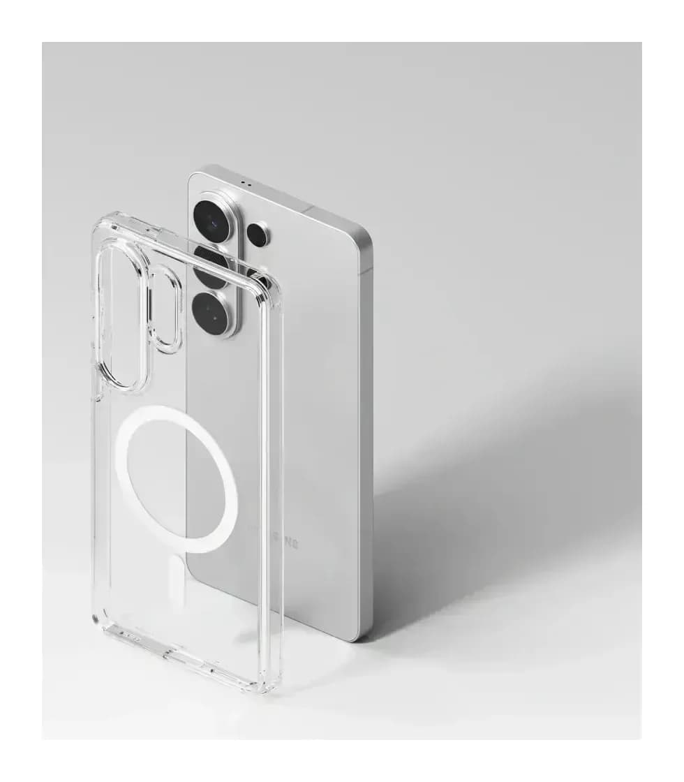 Чехол-накладка Ringke Fusion Magnetic для Galaxy S26 Ultra (Clear)