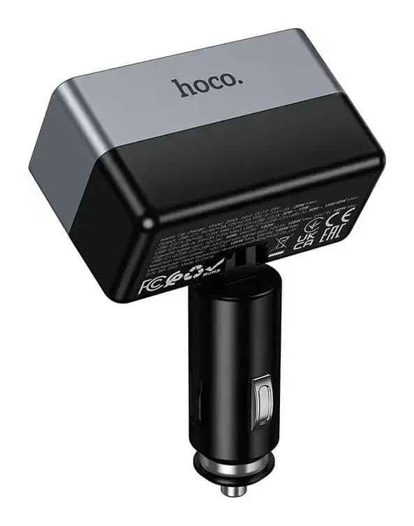 Автомобильное зарядное устройство Hoco Z65A Smart (черный)