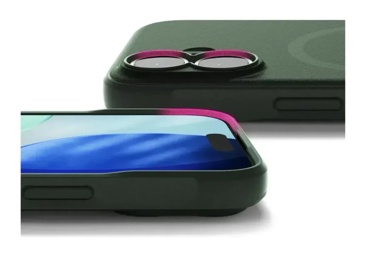 Чехол-накладка Ringke Onyx Magnetic для iPhone 17 (Dark Green)