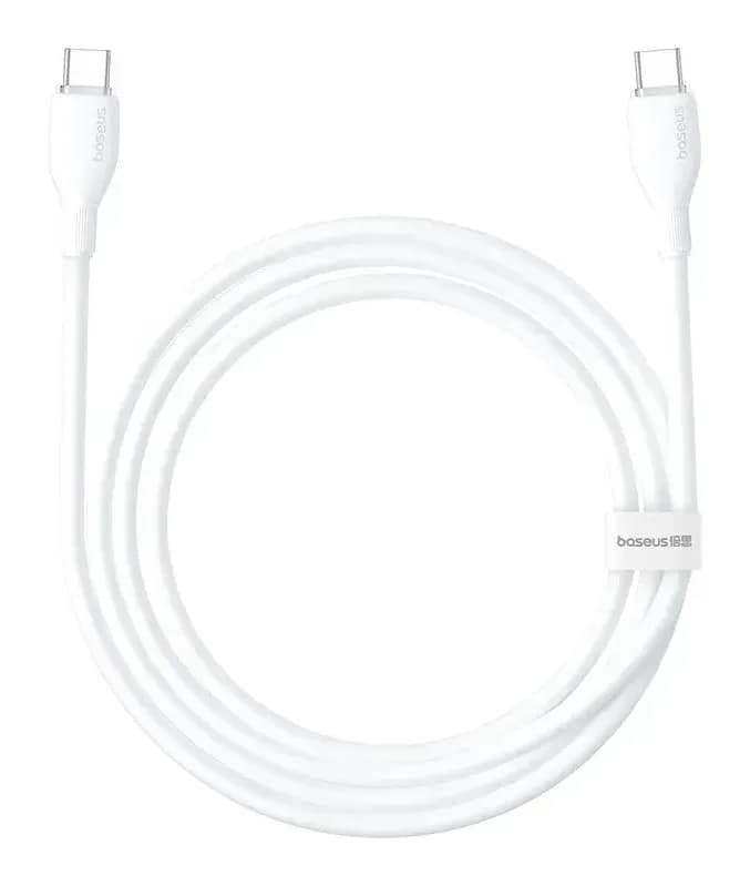 Зарядный кабель Baseus Ultra-Fast Fast Charging / P10376302222-03 (1м, белый)