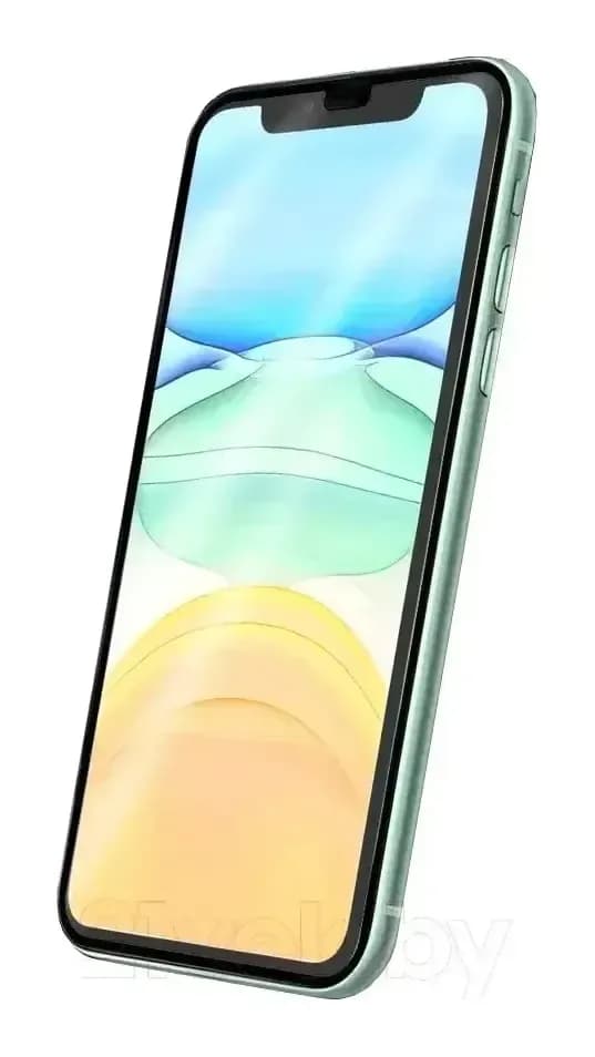 Защитное стекло для телефона Bingo Full Silkprint для iPhone XR/11 (черный)