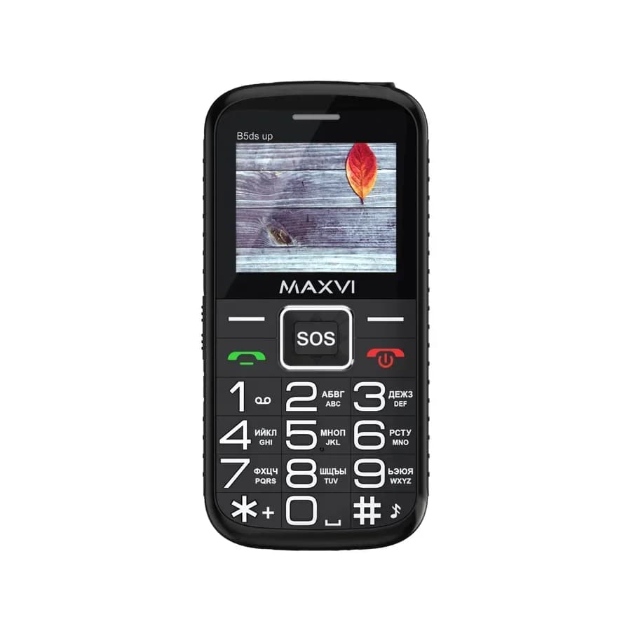 Мобильный телефон Maxvi B5ds up (черный)