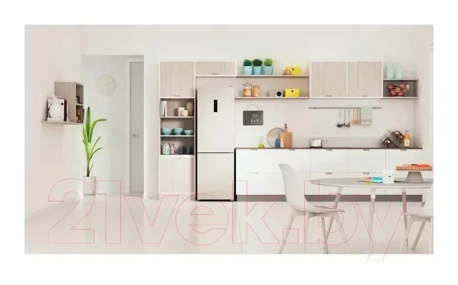 Холодильник с морозильником Indesit ITR 5180 E