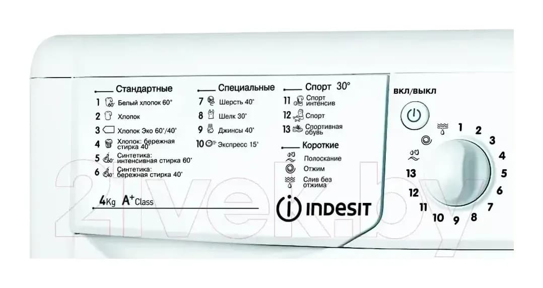 Стиральная машина Indesit IWUB 41051 BY