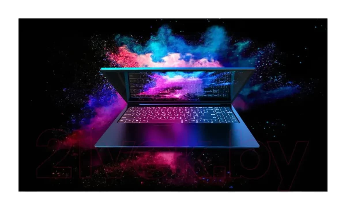 Ноутбук Horizont H-Book 15 MAK4 T32E3W / 4810443003676 Windows 11 Home (синий)