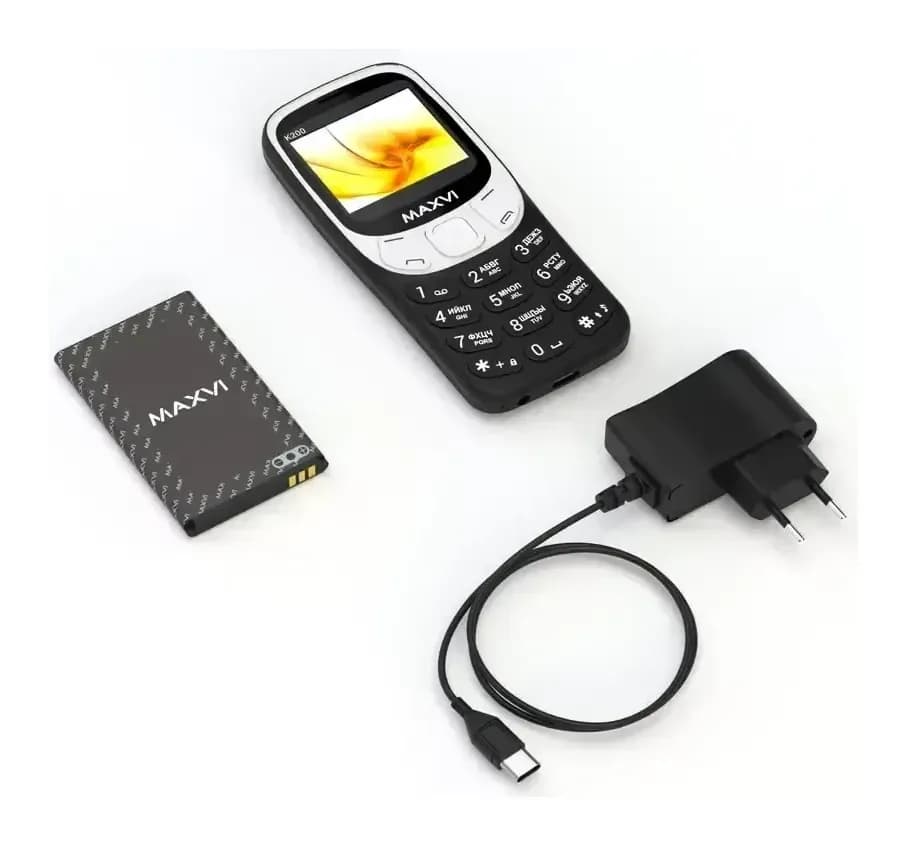 Мобильный телефон Maxvi K200 (черный)